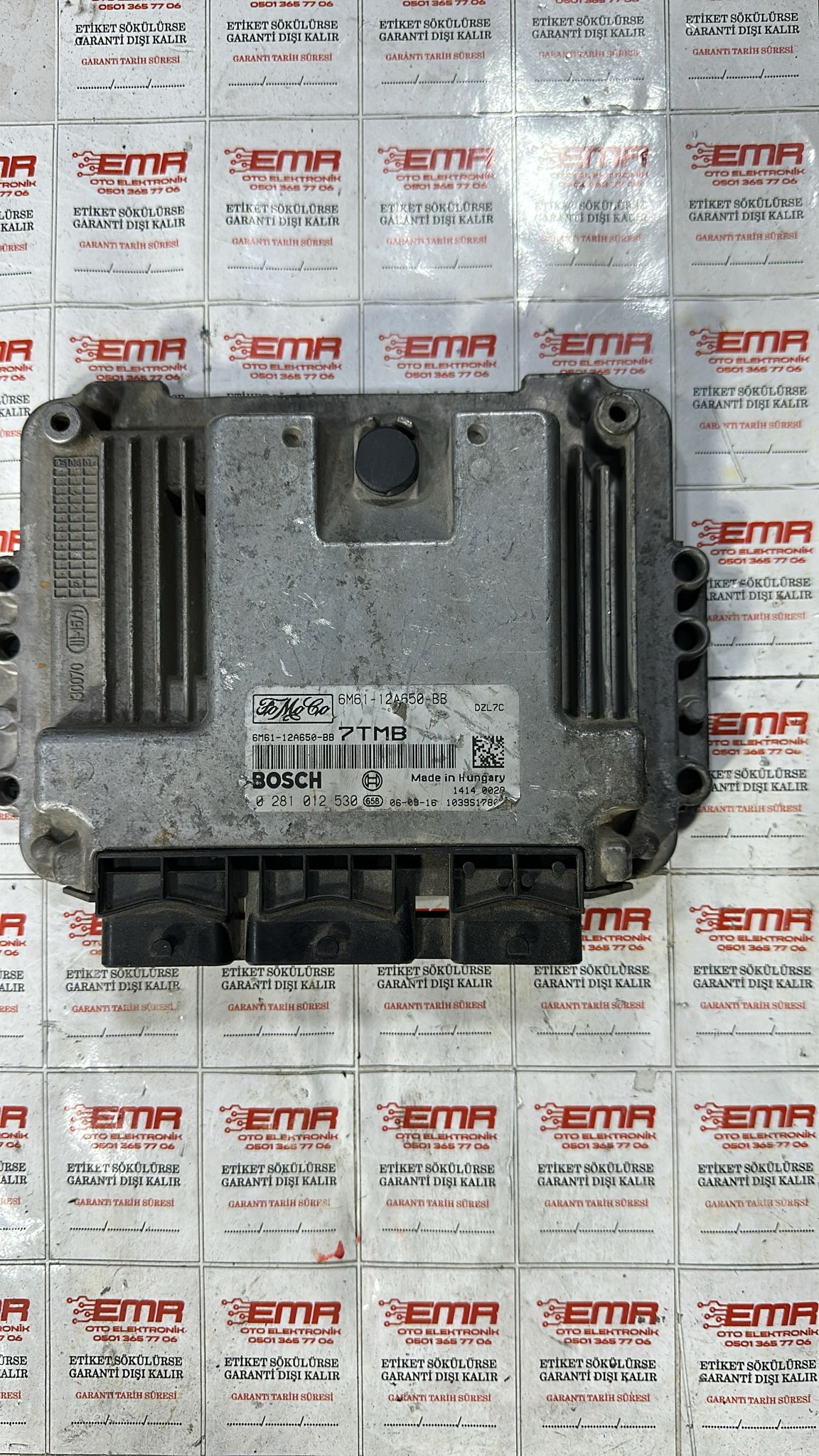 FORD FOCUS C-MAX MOTOR BEYNİ 6M51-12A650-BB